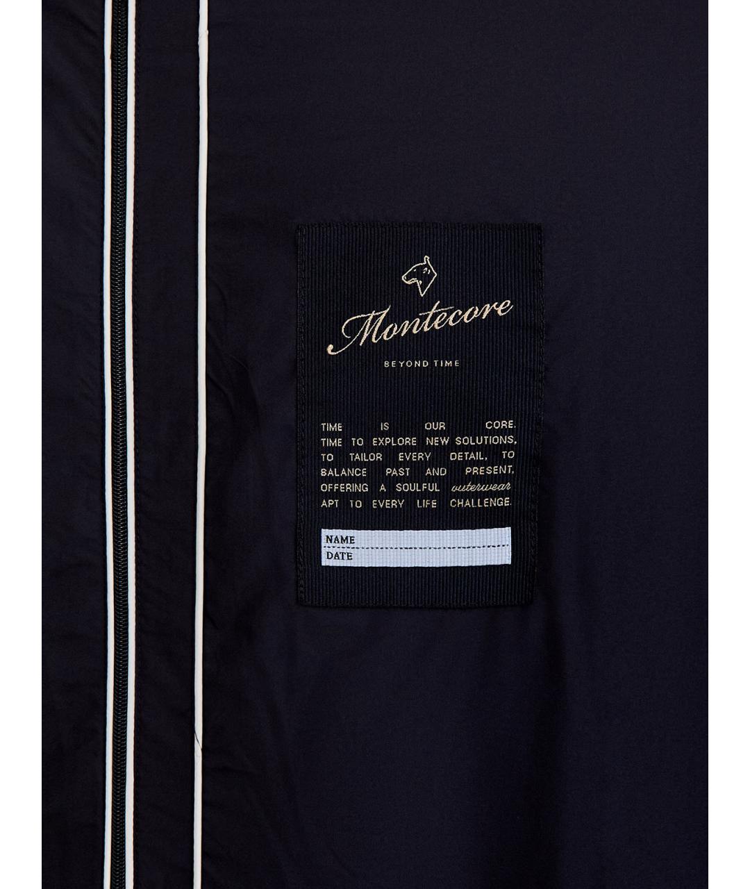 MONTECORE Черный полиэстеровый пуховик, фото 6