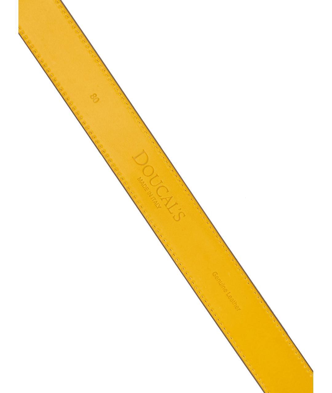 DOUCAL'S Серый замшевый ремень, фото 4