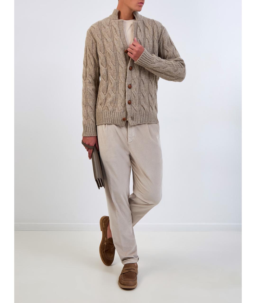 ELEVENTY Бежевая футболка, фото 2