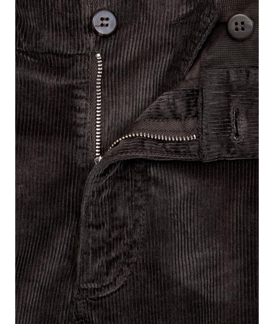 ELEVENTY Коричневые хлопковые повседневные брюки, фото 6