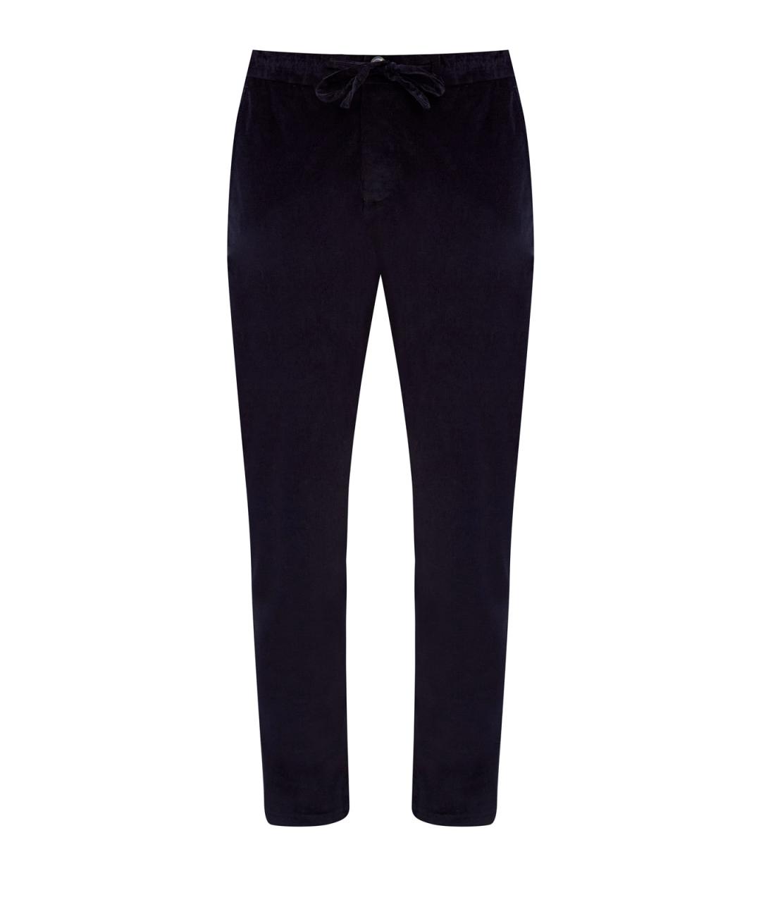 CANALI Синие хлопковые повседневные брюки, фото 1