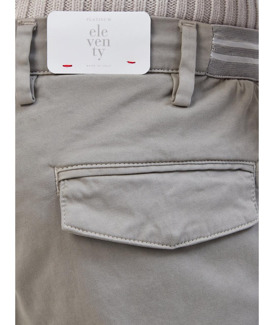 ELEVENTY Хлопковые повседневные брюки, фото 5
