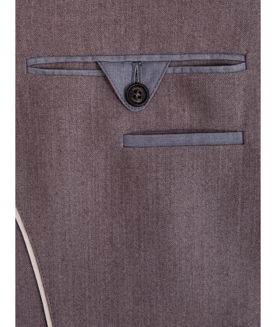 ELEVENTY Фиолетовая шерстяная куртка, фото 6