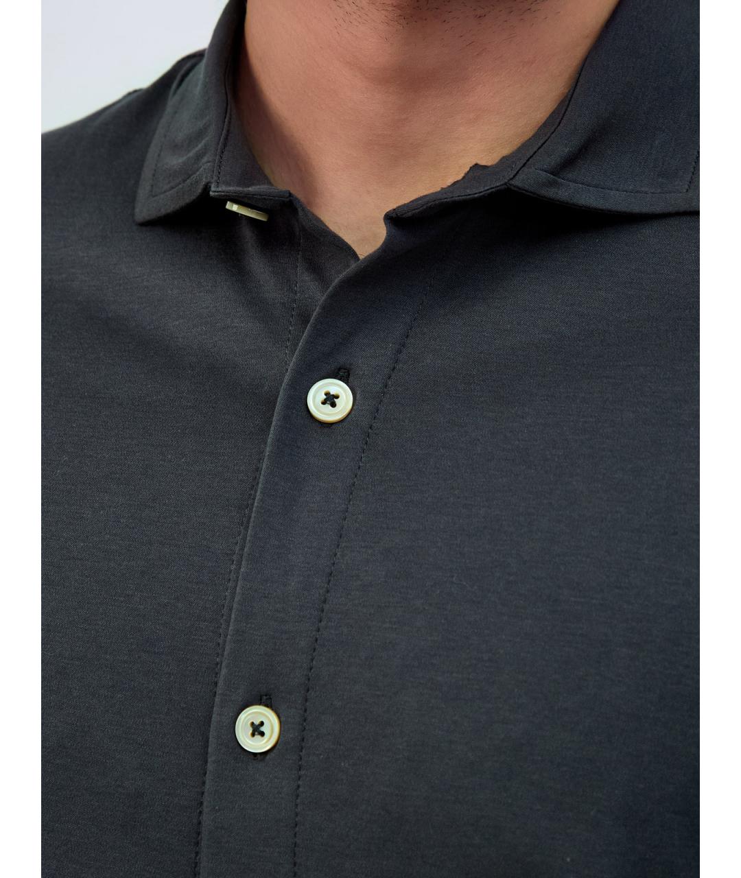 ELEVENTY Зеленая кэжуал рубашка, фото 5