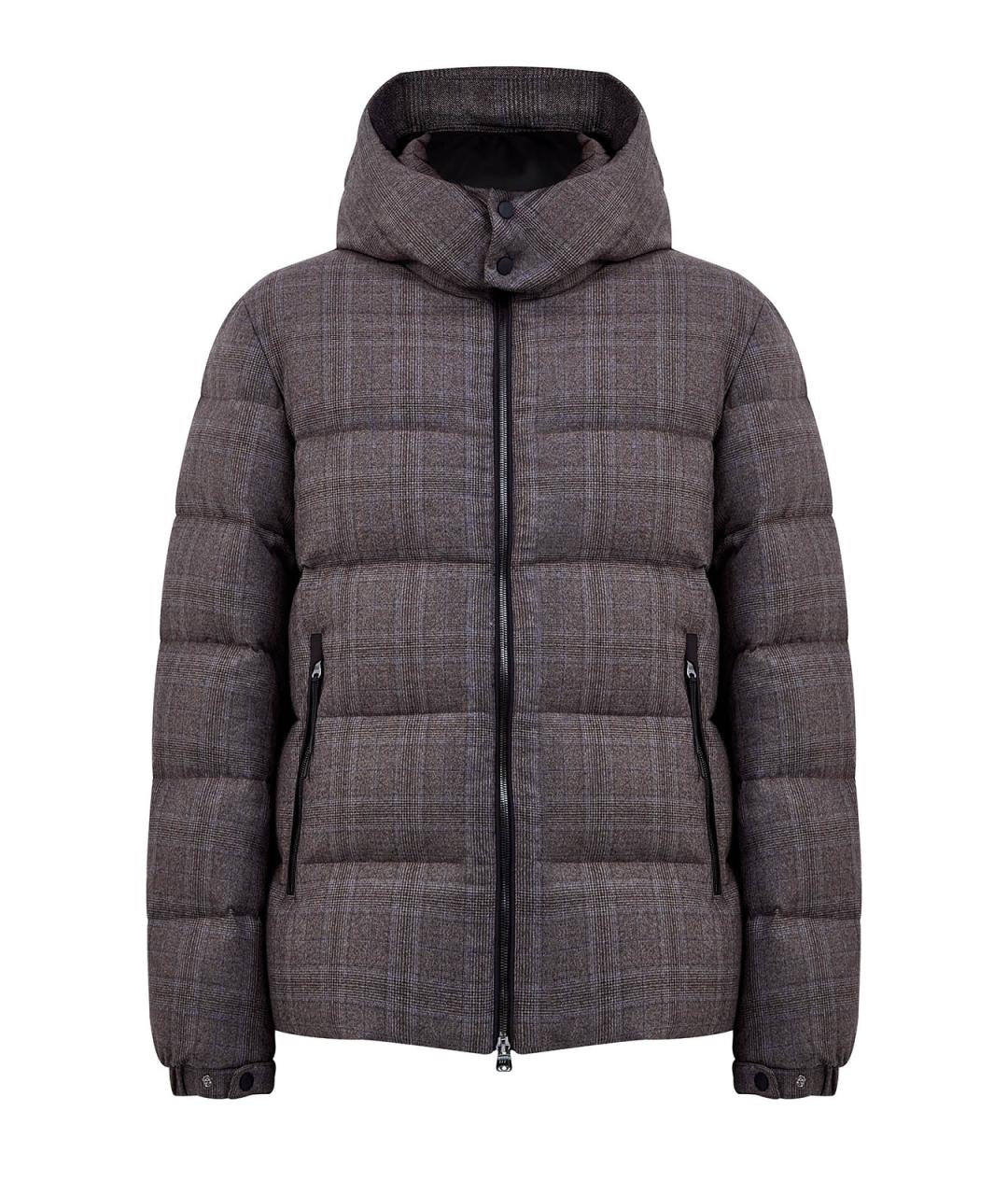 HETREGO Коричневый шерстяной пуховик, фото 1