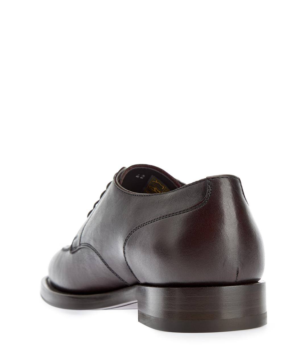 BRUNELLO CUCINELLI Коричневые кожаные туфли, фото 4