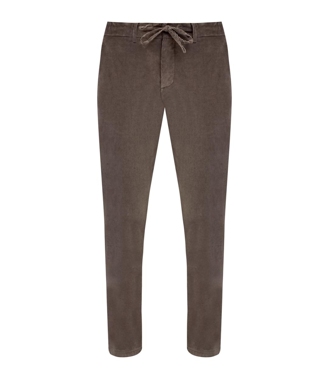 CANALI Бежевые хлопковые повседневные брюки, фото 1