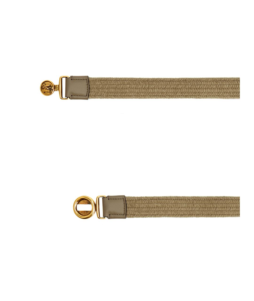 ETRO Бежевый ремень, фото 3