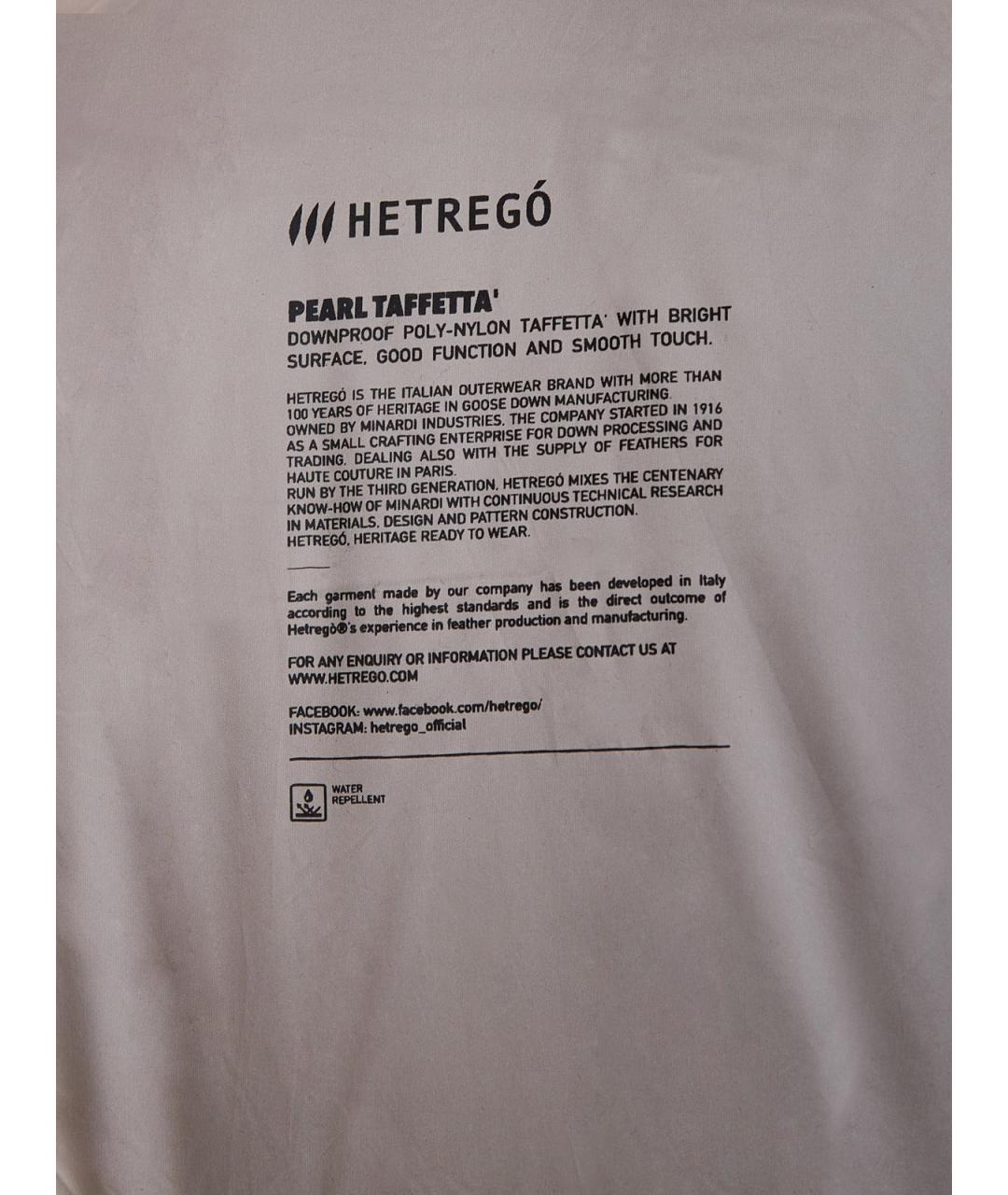 HETREGO Серый полиэстеровый пуховик, фото 6