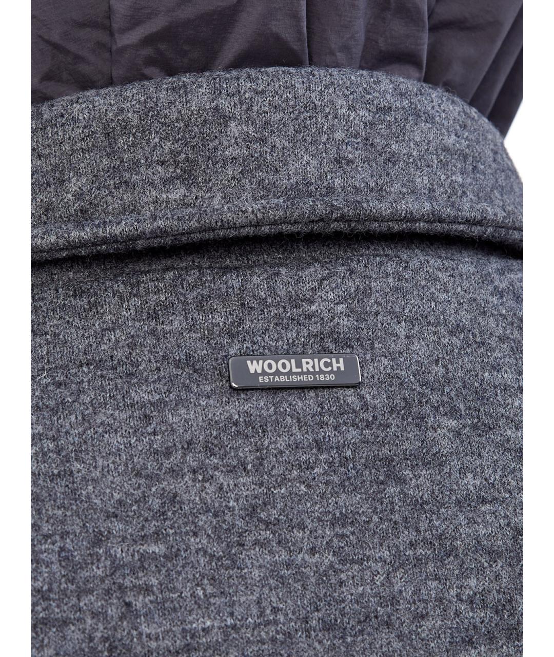 WOOLRICH Серая полиэстеровая куртка, фото 5