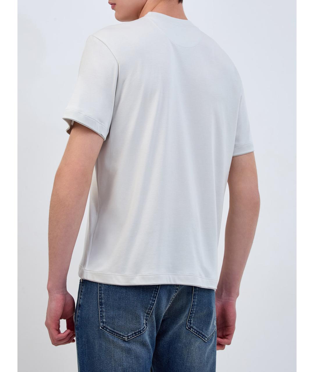 ELEVENTY Серая футболка, фото 4