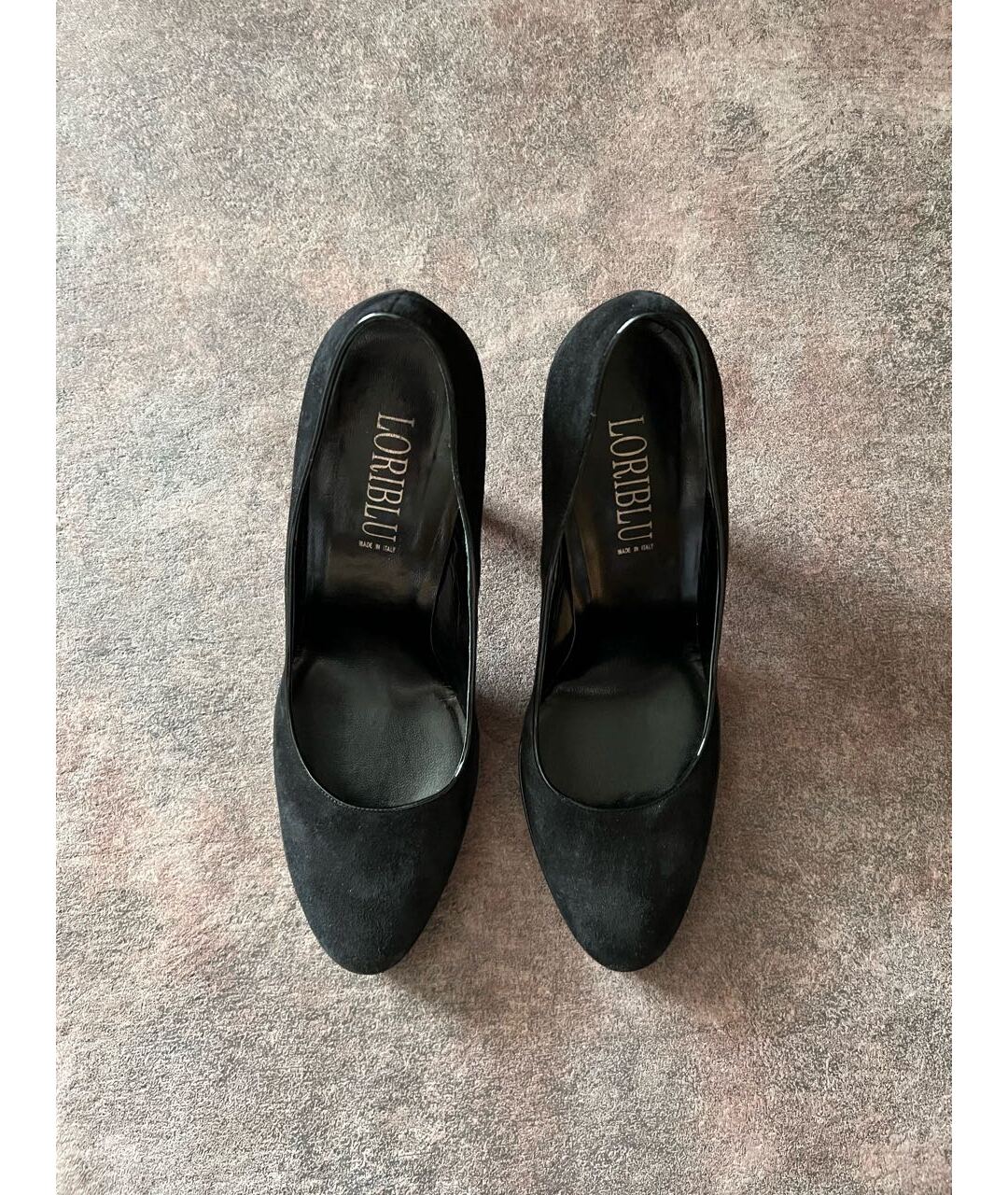 LORIBLU Черные замшевые туфли, фото 2