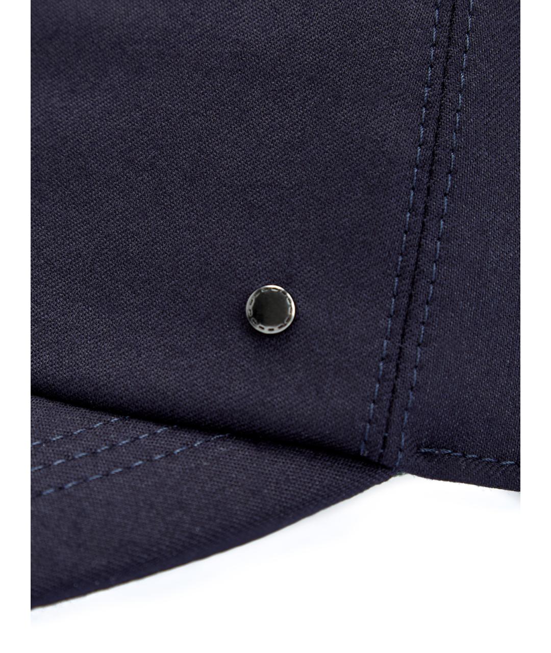 CANALI Синяя шерстяная кепка/бейсболка, фото 5