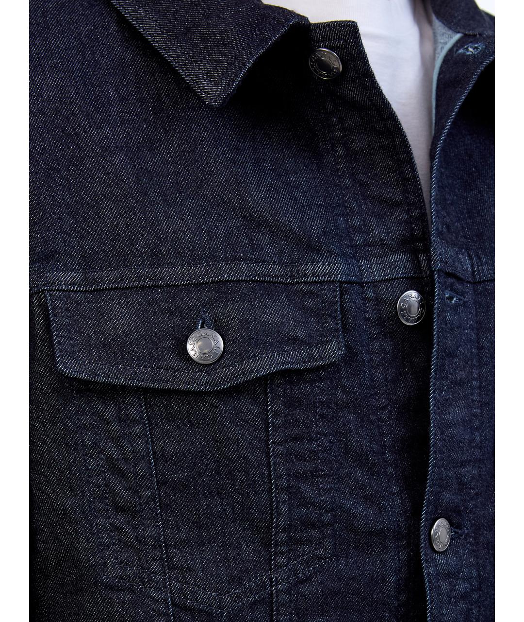 CANALI Синяя хлопковая куртка, фото 5
