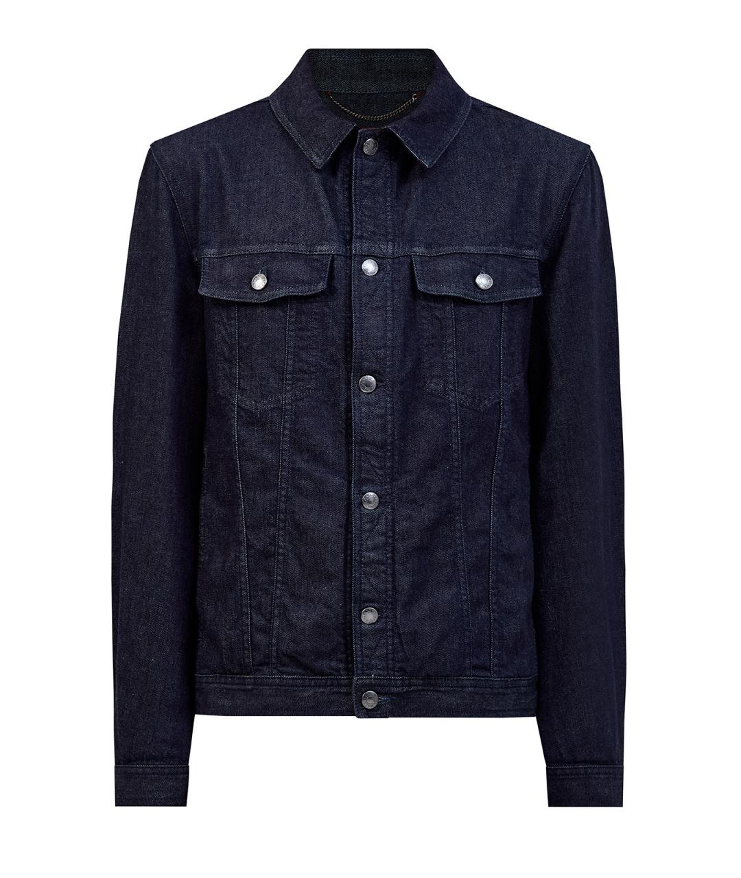 CANALI Синяя хлопковая куртка, фото 1