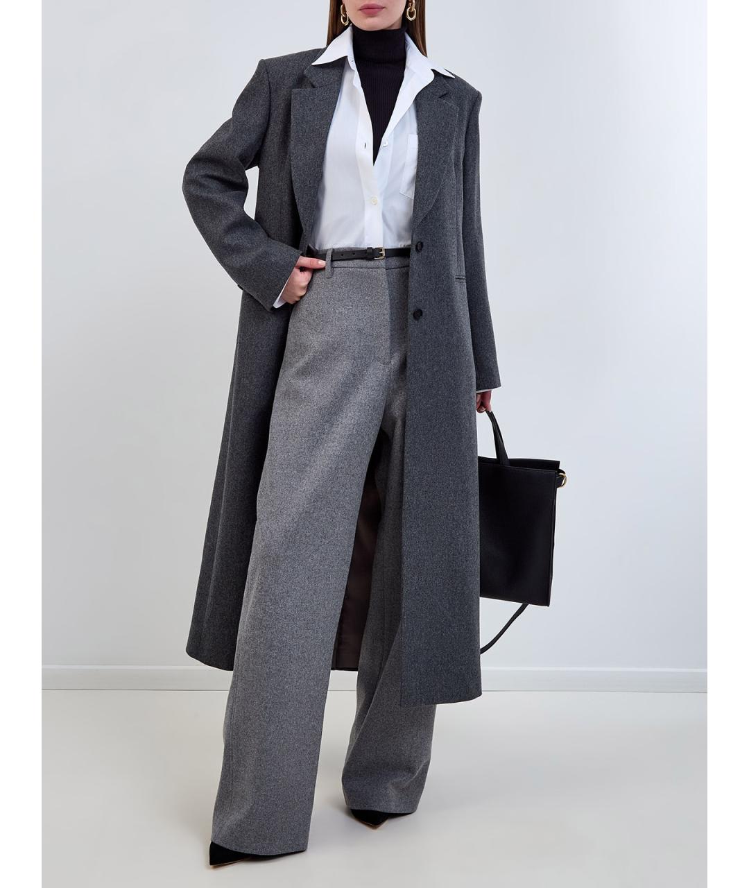 GENTRY PORTOFINO Черная шерстяная водолазка, фото 2