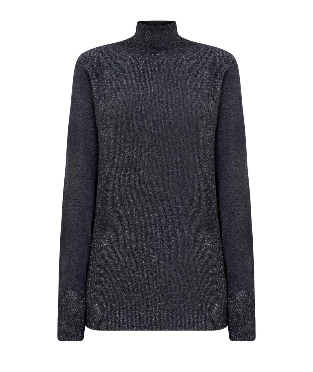 LORENA ANTONIAZZI Серый шерстяной джемпер / свитер, фото 1