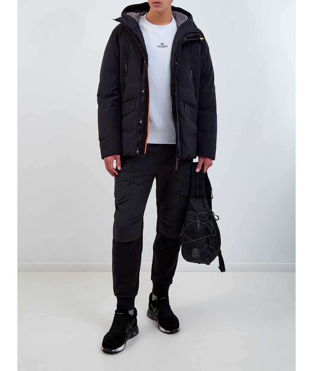 PARAJUMPERS Черная полиамидовая куртка, фото 2