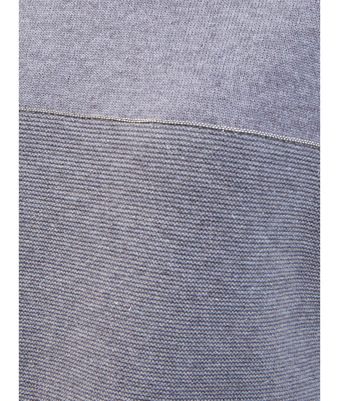 PESERICO Серый шерстяной джемпер / свитер, фото 5