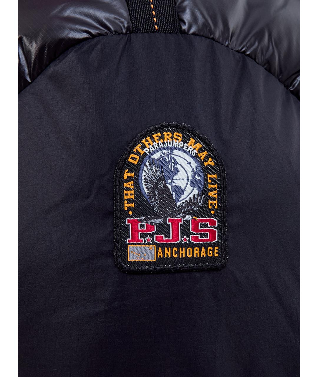 PARAJUMPERS Черный полиамидовый пуховик, фото 5