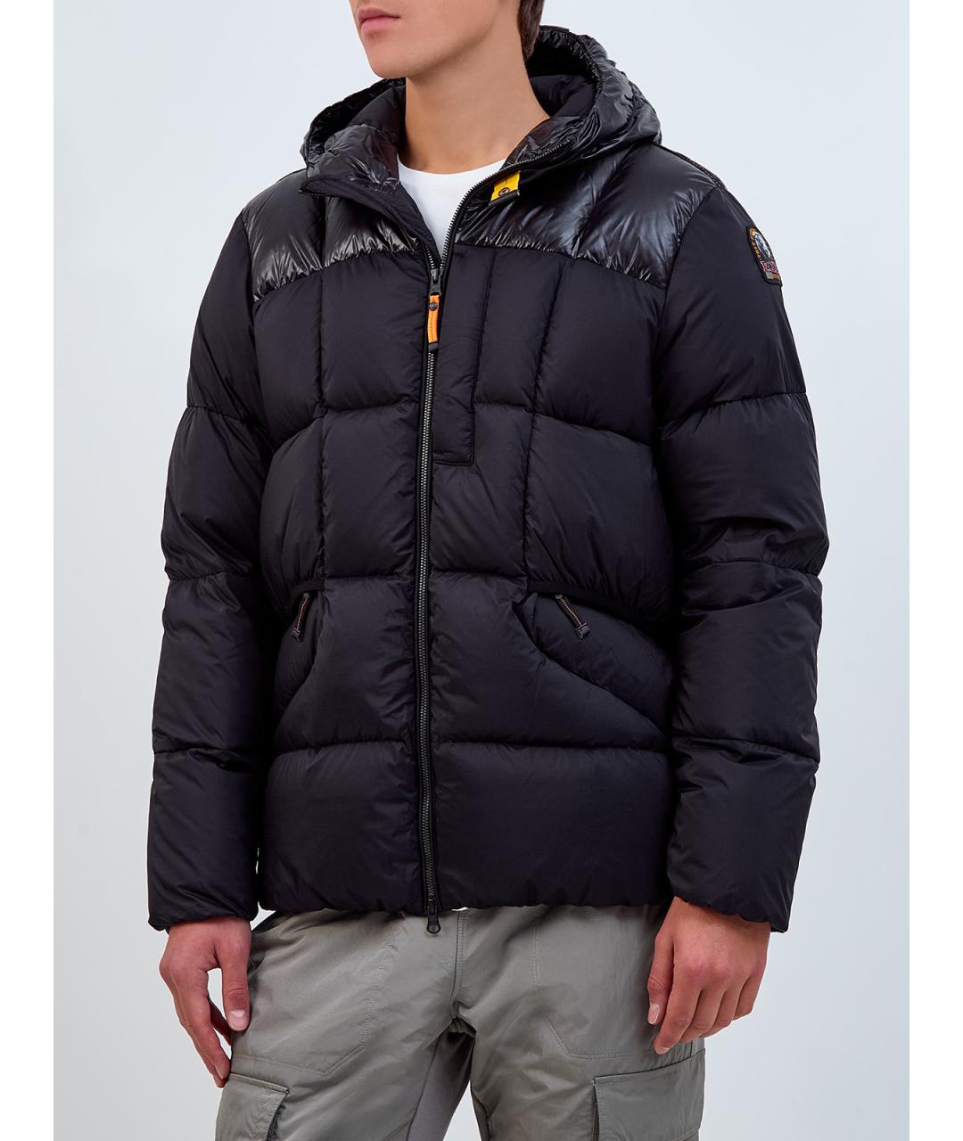PARAJUMPERS Черный полиамидовый пуховик, фото 3
