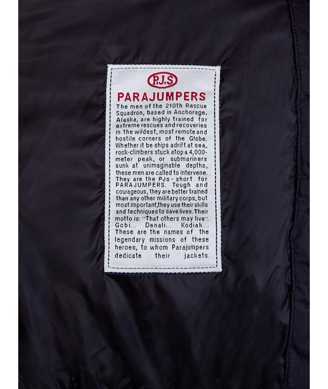 PARAJUMPERS Черный полиамидовый пуховик, фото 6