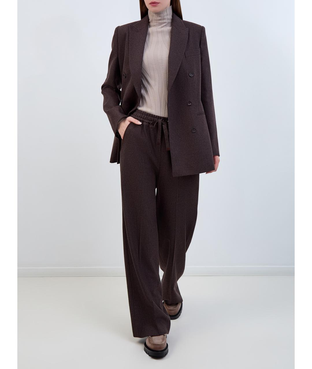 LORENA ANTONIAZZI Бежевая шерстяная водолазка, фото 2