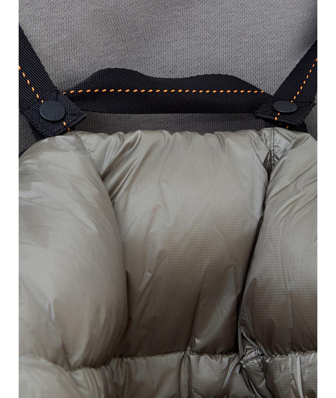 PARAJUMPERS Зеленый полиамидовый пуховик, фото 5