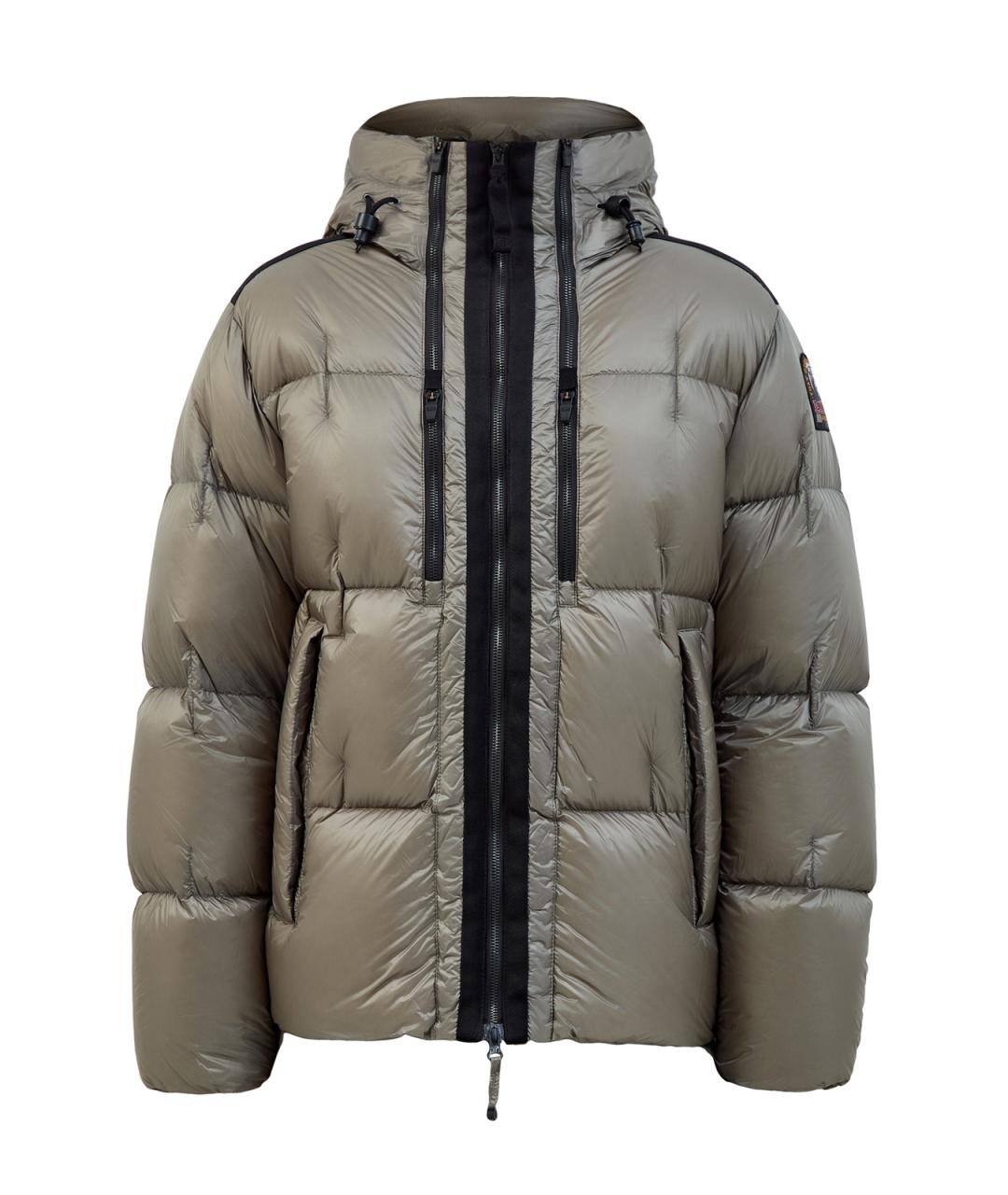 PARAJUMPERS Зеленый полиамидовый пуховик, фото 1