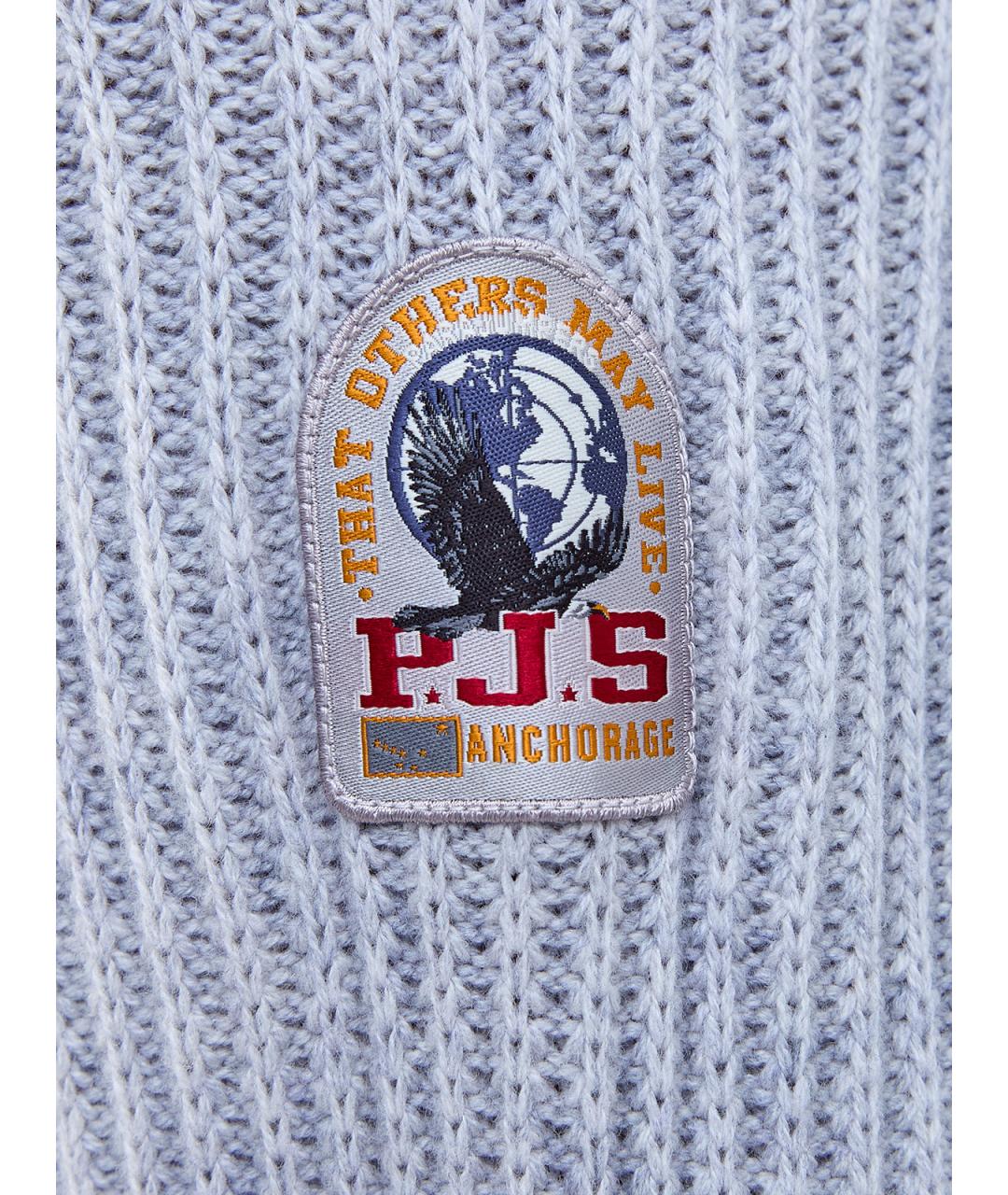 PARAJUMPERS Серый шерстяной джемпер / свитер, фото 5