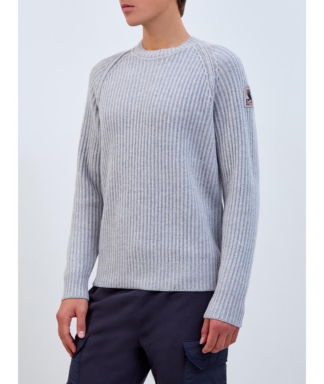 PARAJUMPERS Серый шерстяной джемпер / свитер, фото 3