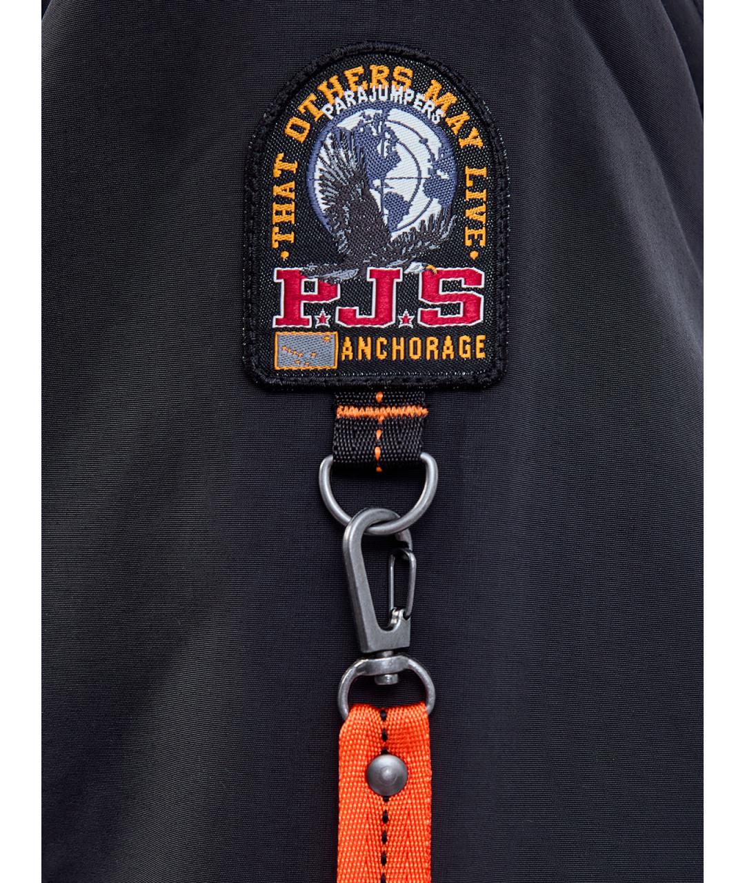 PARAJUMPERS Темно-синяя хлопковая куртка, фото 5