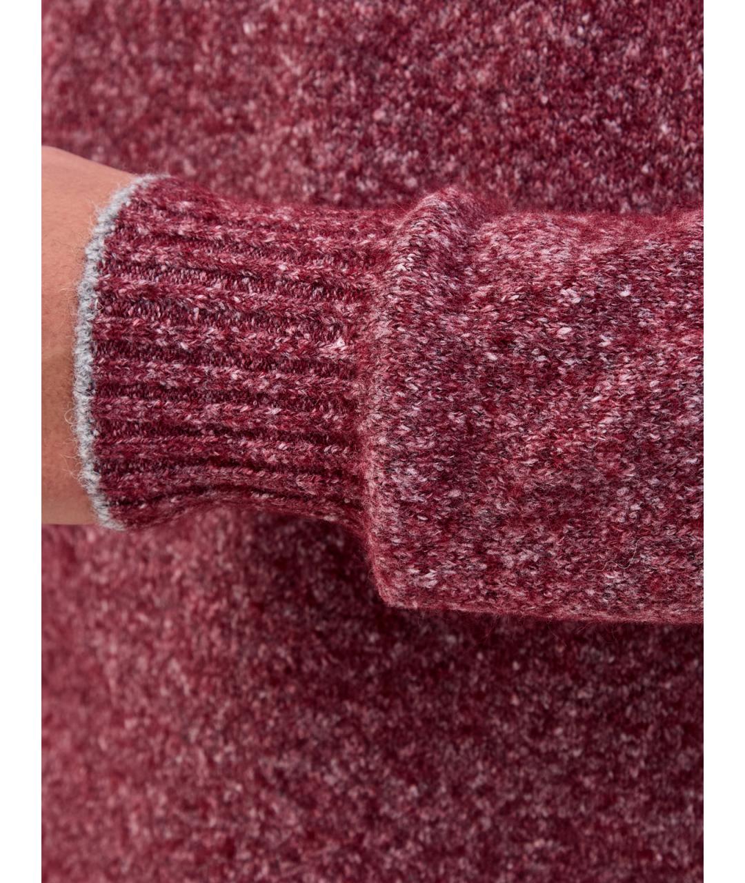 BRUNELLO CUCINELLI Красный шерстяной джемпер / свитер, фото 5