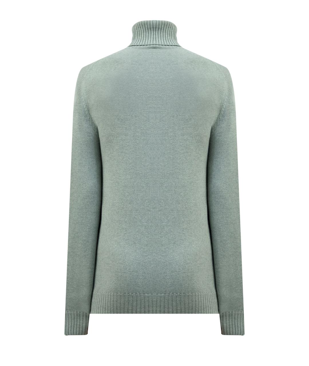 BRUNELLO CUCINELLI Зеленый кашемировый джемпер / свитер, фото 2