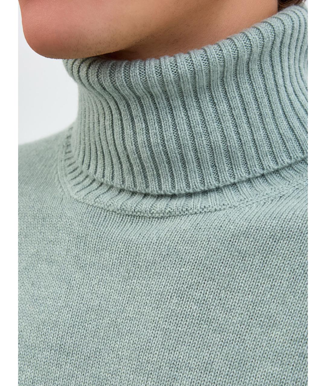 BRUNELLO CUCINELLI Зеленый кашемировый джемпер / свитер, фото 3