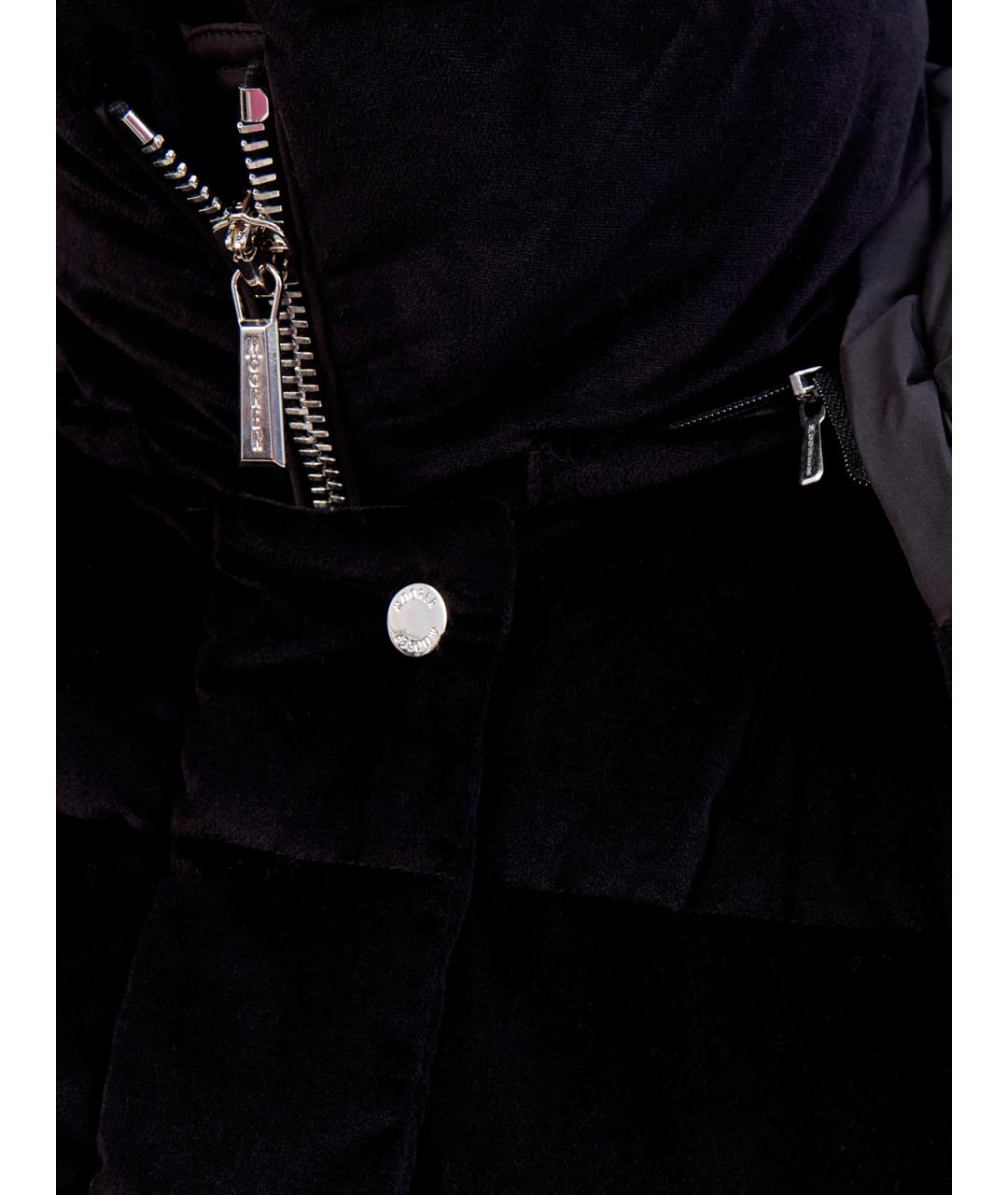 MOORER Черный хлопковый пуховик, фото 6