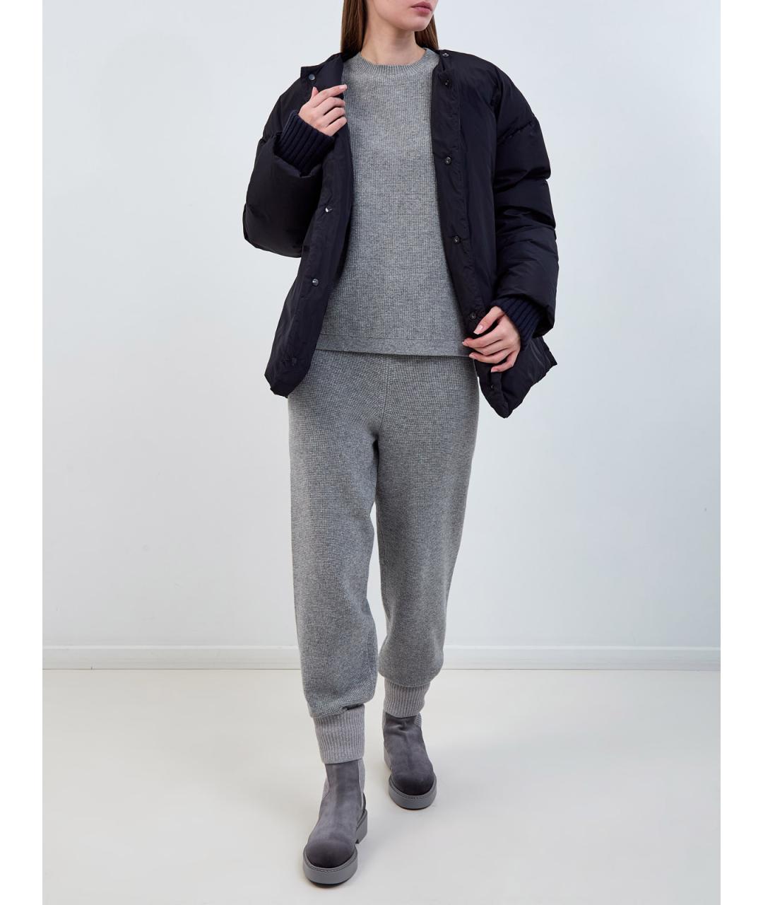 FABIANA FILIPPI Серый шерстяной джемпер / свитер, фото 2