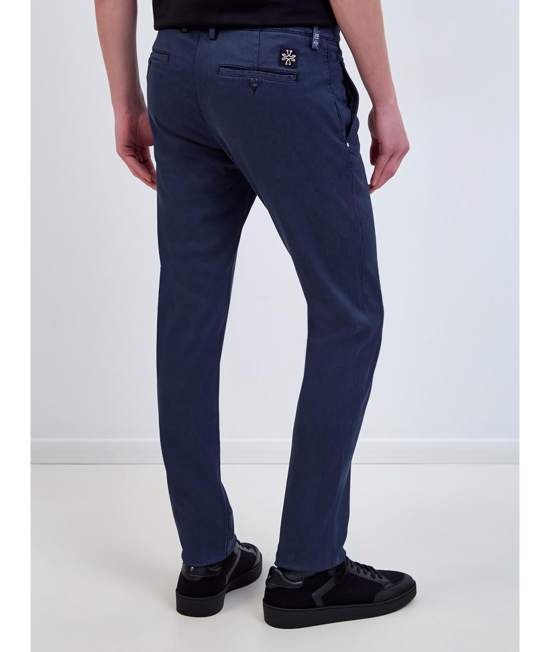 JACOB COHEN Синие повседневные брюки, фото 4
