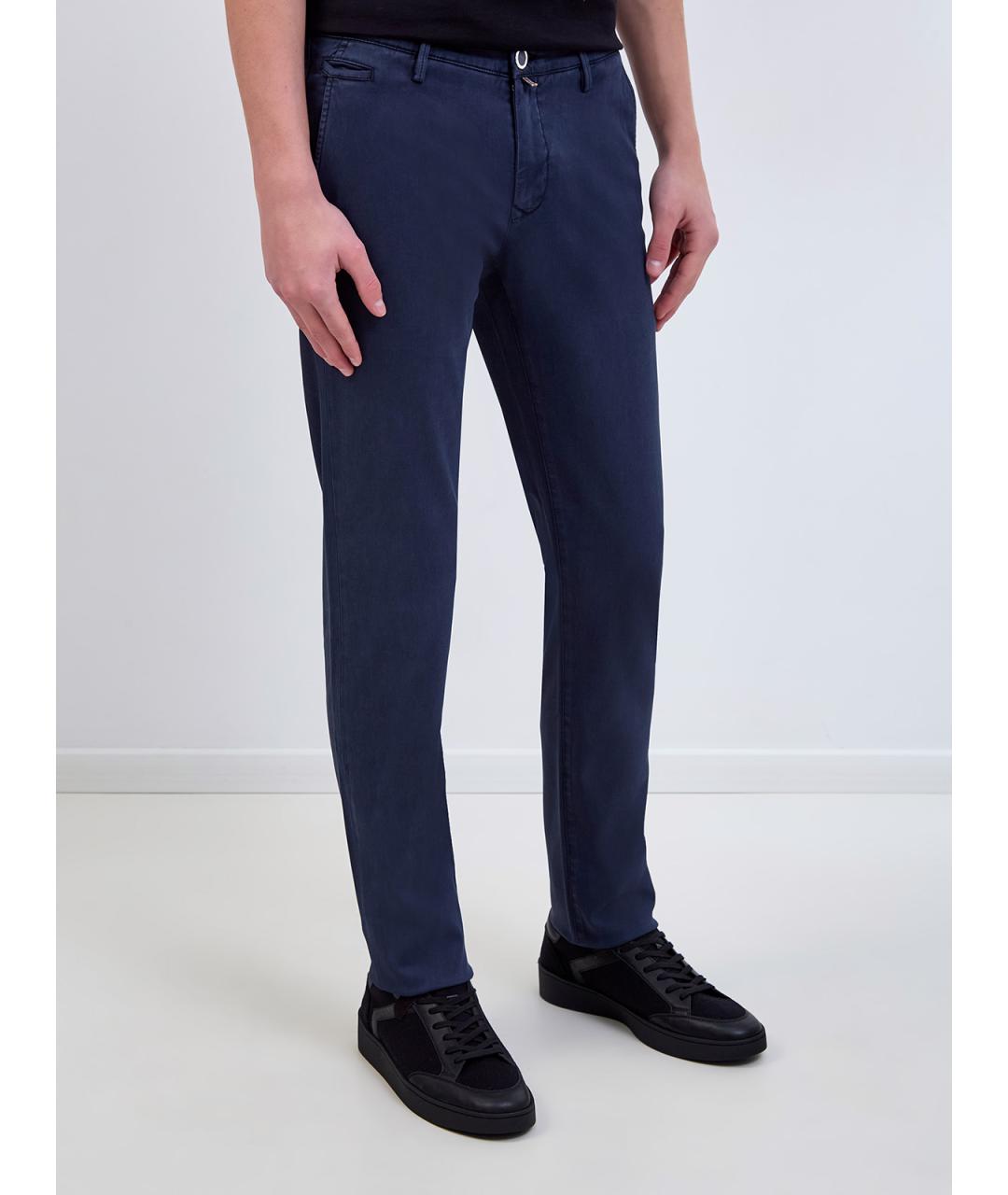 JACOB COHEN Синие повседневные брюки, фото 3