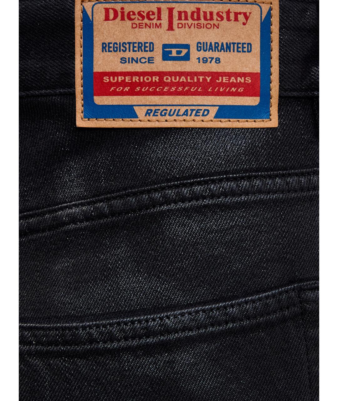 DIESEL Черные хлопковые шорты, фото 5