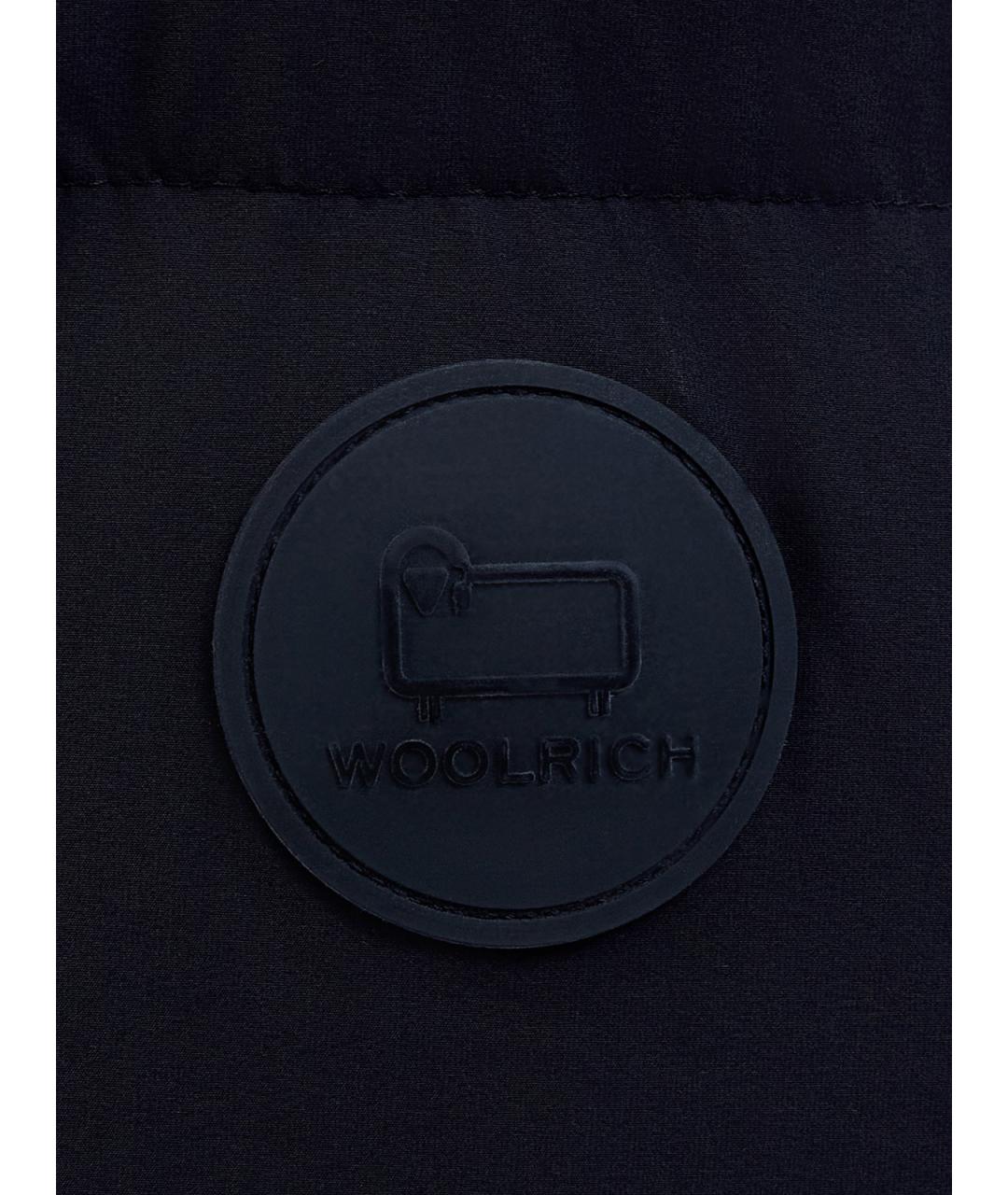 WOOLRICH Черный полиамидовый пуховик, фото 4