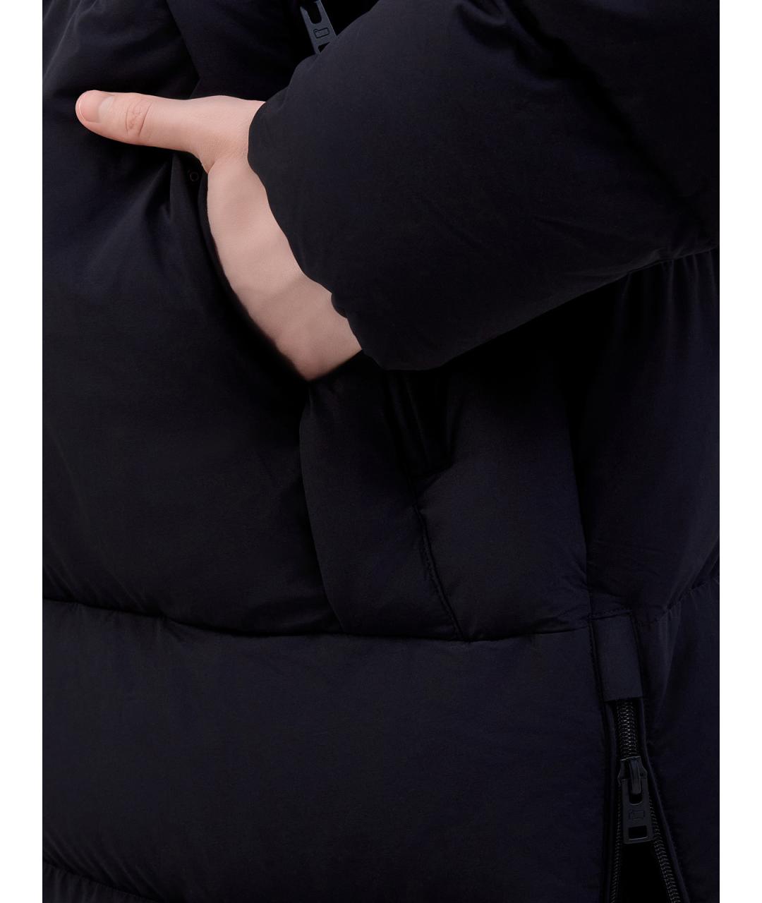 WOOLRICH Черный полиамидовый пуховик, фото 3