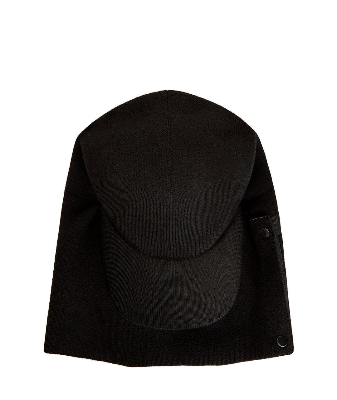 CP COMPANY Черная шерстяная шапка, фото 1