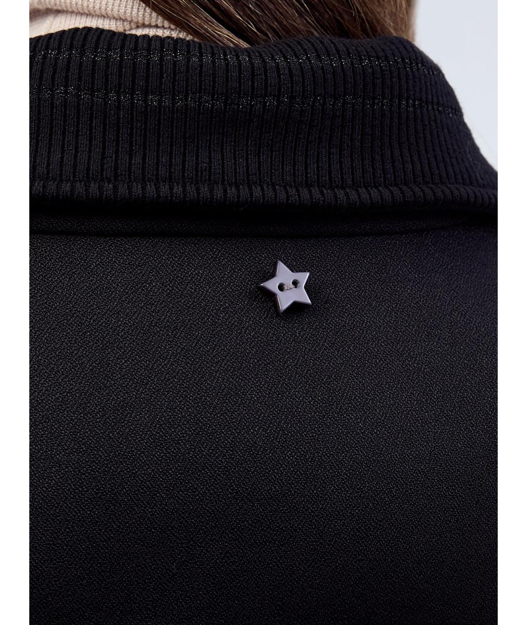 LORENA ANTONIAZZI Черный вискозный пуховик, фото 5