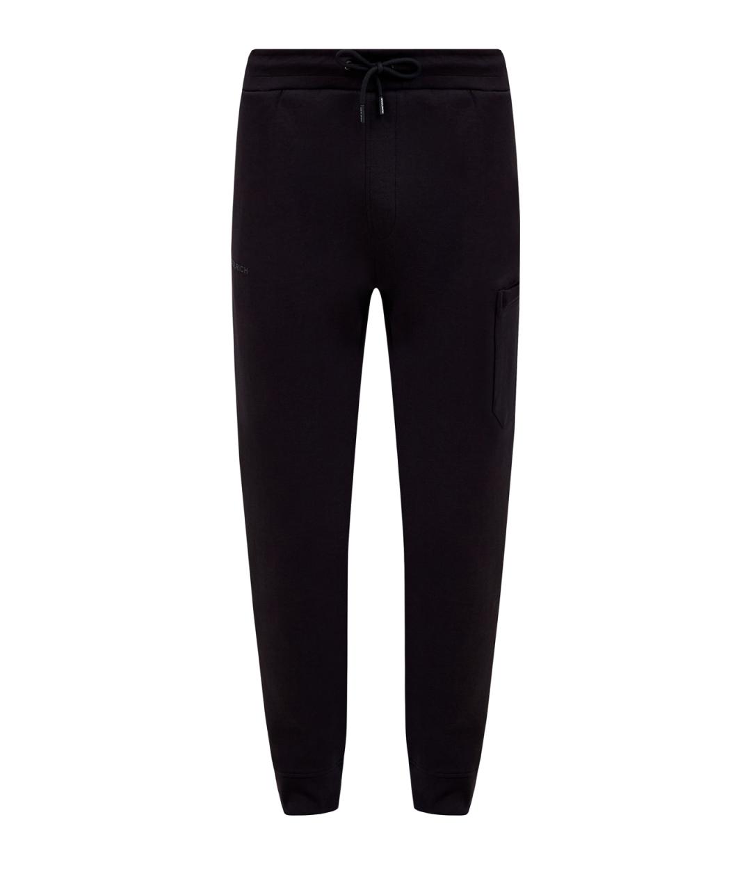 WOOLRICH Черные хлопковые повседневные брюки, фото 1