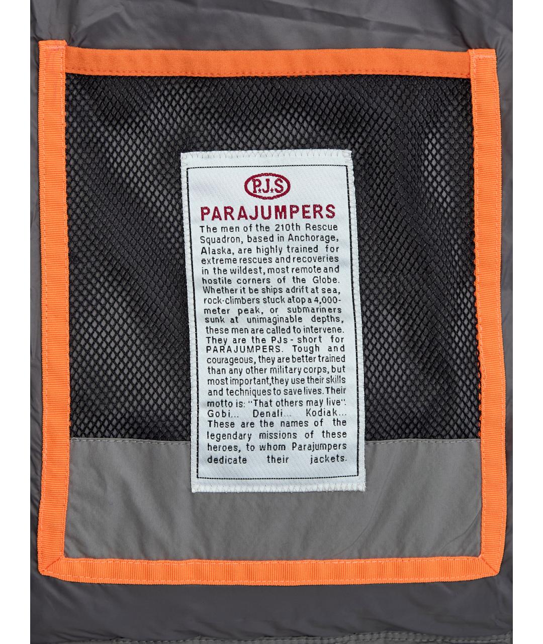 PARAJUMPERS Хаки полиэстеровый пуховик, фото 5