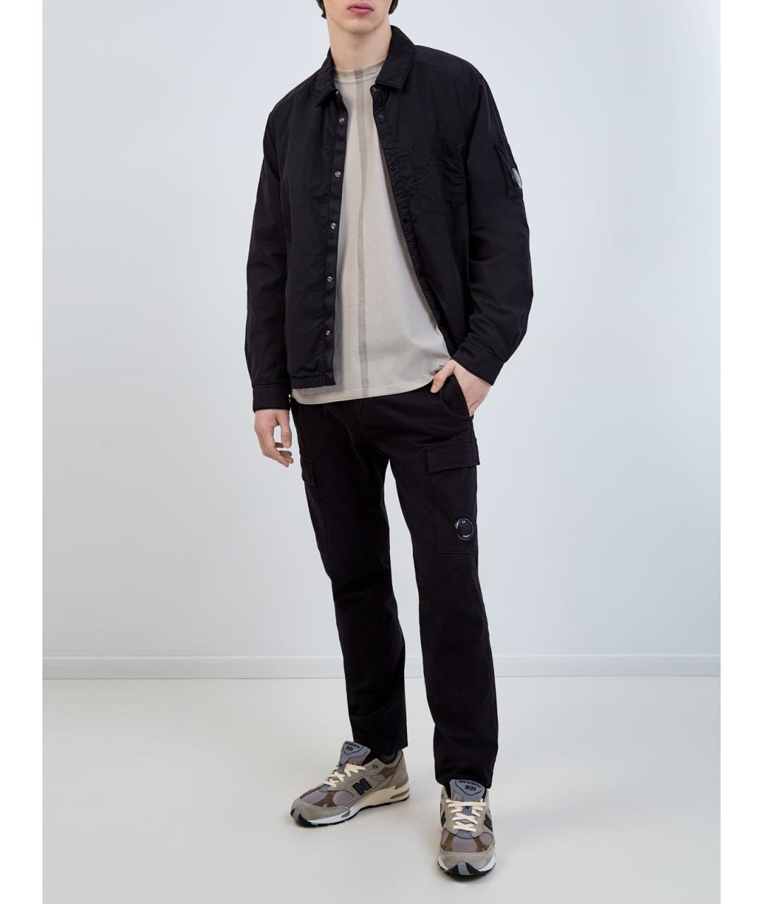 CP COMPANY Бежевая хлопковая футболка, фото 2