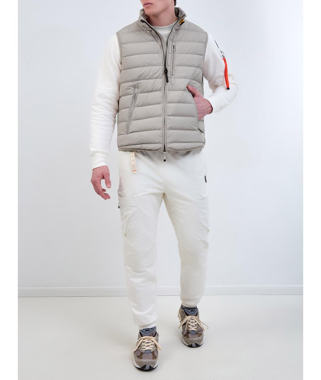 PARAJUMPERS Бежевый полиэстеровый жилет, фото 2