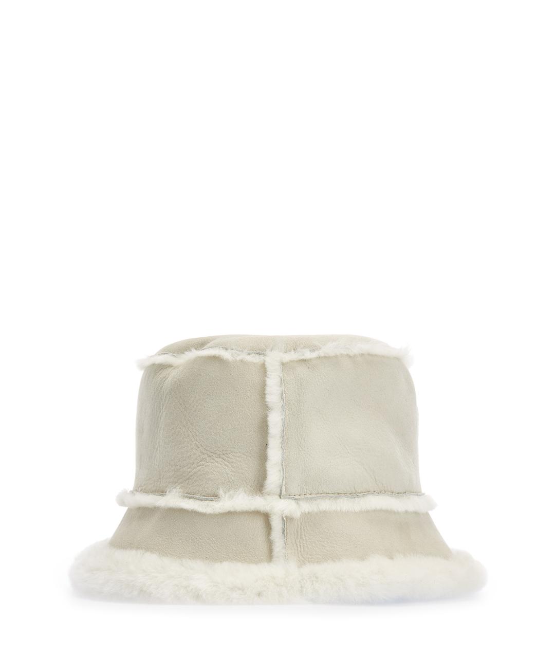 PARAJUMPERS Бежевая шерстяная шляпа, фото 4