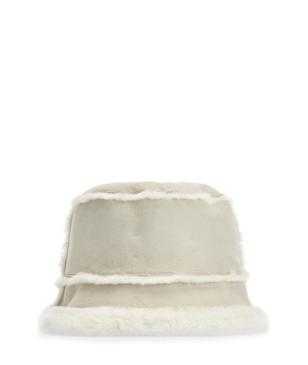 PARAJUMPERS Бежевая шерстяная шляпа, фото 3